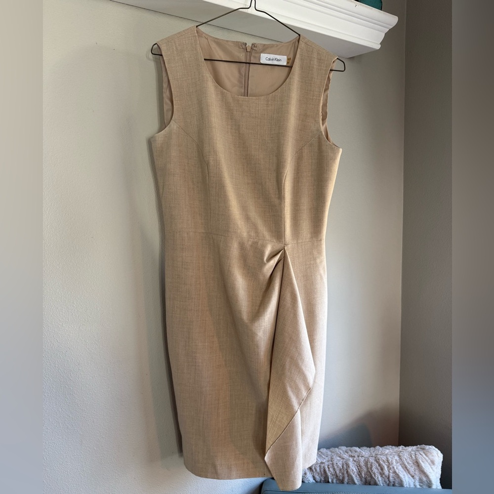 Calvin Klein Beige Dress